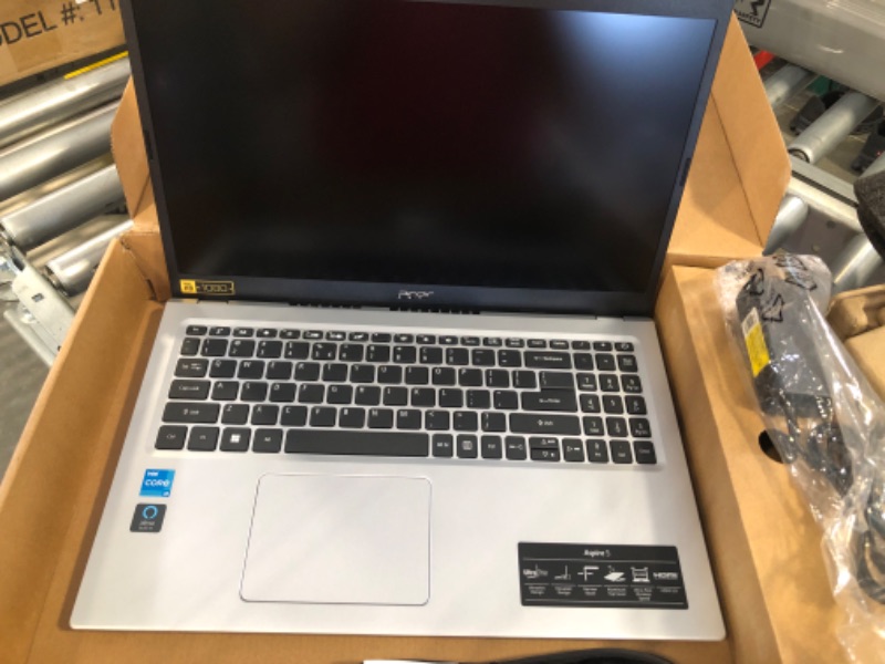 Photo 4 of Acer Aspire 5 A515-56-32DK Slim Laptop | 15.6" Full HD IPS Display | 11th Gen Intel Core i3-1115G4 Processor | 4GB DDR4 | 128GB NVMe SSD | WiFi 6 | Windows 11 Home in S mode