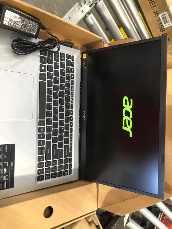 Photo 5 of Acer Aspire 5 A515-56-32DK Slim Laptop | 15.6" Full HD IPS Display | 11th Gen Intel Core i3-1115G4 Processor | 4GB DDR4 | 128GB NVMe SSD | WiFi 6 | Windows 11 Home in S mode