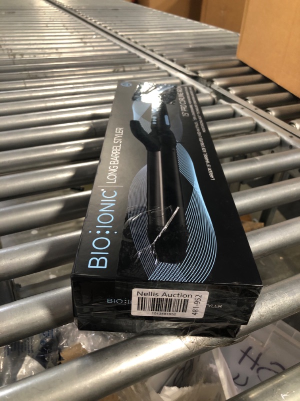Photo 1 of BIO IONIC Long Barrel Styler Curling Iron 1.5"