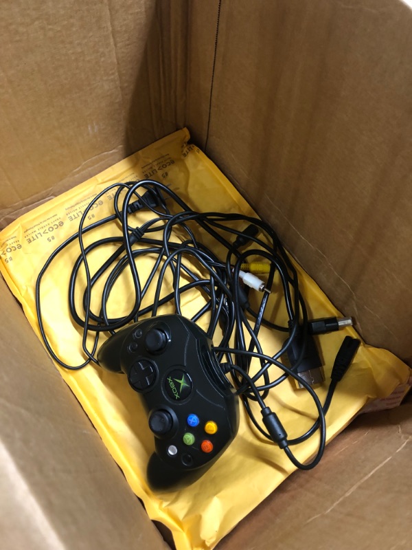 Photo 6 of ***FOR PARTS ONLY*** Microsoft Original Xbox Console with Controller, Power Supply, and AV Cable,Black