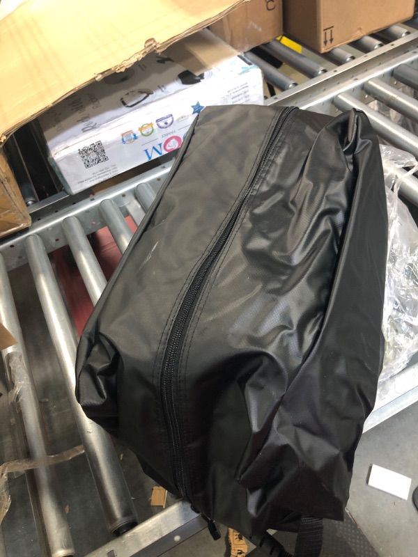 Photo 4 of Amazon Basics Rooftop Cargo Carrier Bag, Black, 15 Cubic Feet