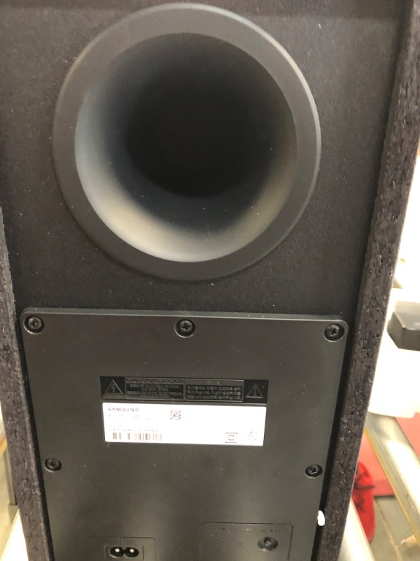 Photo 4 of SAMSUNG HW-B450 2.1ch Soundbar w/Dolby Audio, Subwoofer Included, Bass Boosted, Wireless Bluetooth TV Connection, Adaptive Sound Lite, Game Mode, 2022 HW-B450 Soundbar
