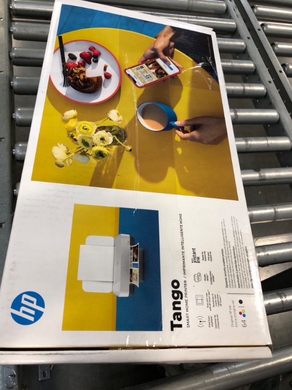 Photo 1 of HP - Tango Wireless Instant Ink Ready Inkjet Printer - Wisp Gray