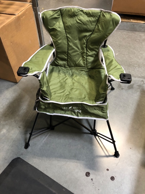 Photo 3 of Baby Delight Go with Me Grand Deluxe Portable Chair | for Kids | Indoor and Outdoor | Moss Bud Green