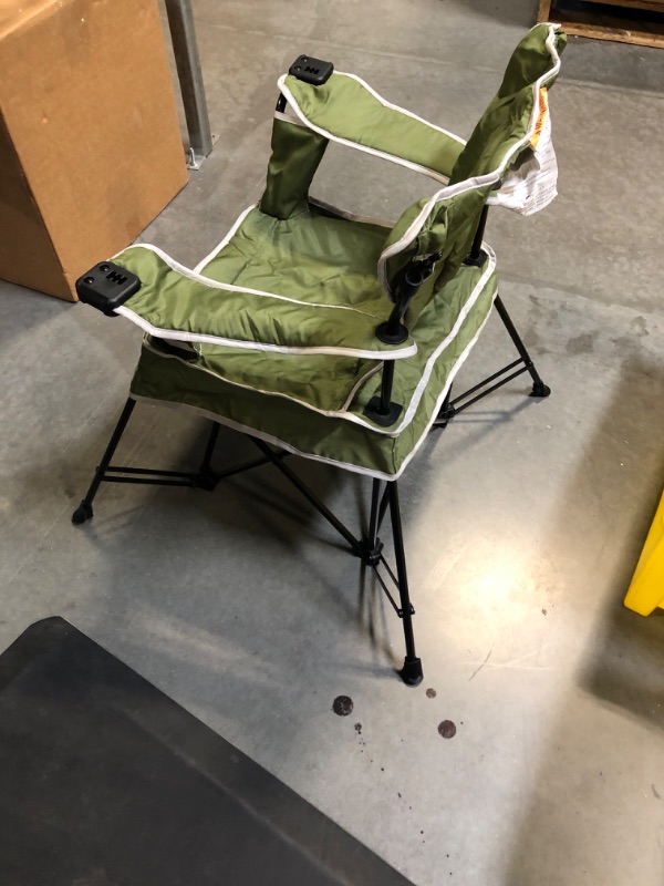 Photo 4 of Baby Delight Go with Me Grand Deluxe Portable Chair | for Kids | Indoor and Outdoor | Moss Bud Green