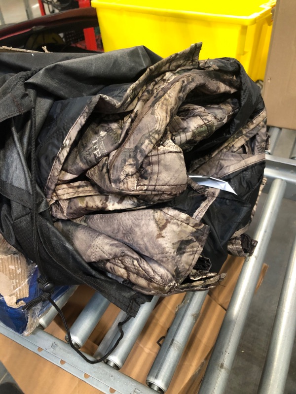 Photo 1 of Ameristep Pro Series Thermal Hub Blind | 4 Person Insulated Hunting Blind Designed for Cold Weather in Mossy Oak Elements Terra, AMEBF1009, One Size