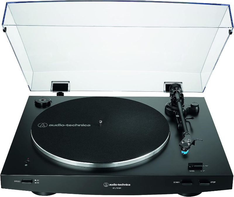 Photo 1 of Audio Techica AT-LP3XBT-BK Bluetooth Turntable Belt Drive Fully Automatic 33/45 (Black)