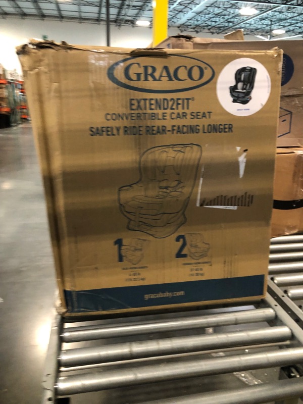 Photo 1 of Graco Extend2Fit Convertible Car Seat, Gotham  