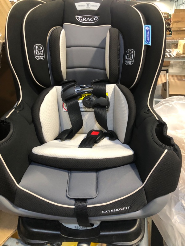 Photo 1 of Graco Extend2Fit Convertible Car Seat, Gotham  