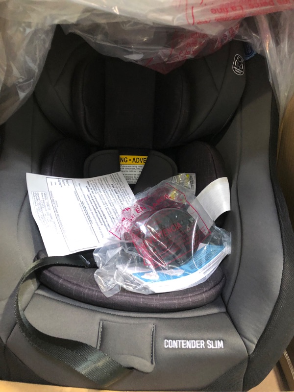 Photo 3 of Graco Contender Slim Convertible Car Seat, West Point