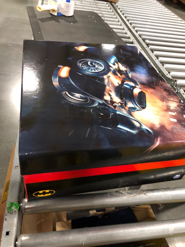 Photo 1 of DC Comics, Official 1989 Batmobile RC, Exclusive Batman Figure, Limited Edition Collector's Item, Smoke Effects, Batcave Chargeable Base, Ages 14+