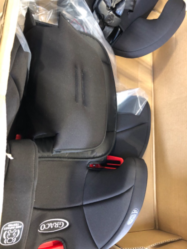 Photo 4 of Graco Tranzitions 3 in 1 Harness Booster Seat, Proof Tranzitions Black