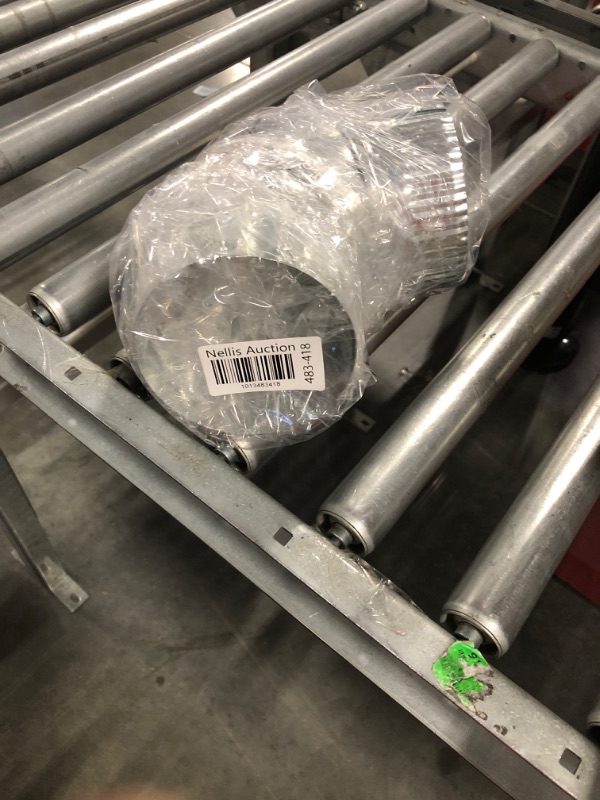 Photo 2 of 4" Adjustable Duct Elbow 90 Degree HVAC - 30 Gauge galvanized sheet metal duct connector, for flexible round tube air ventilation & vent pipe ductwork collar piping ducting fitting
