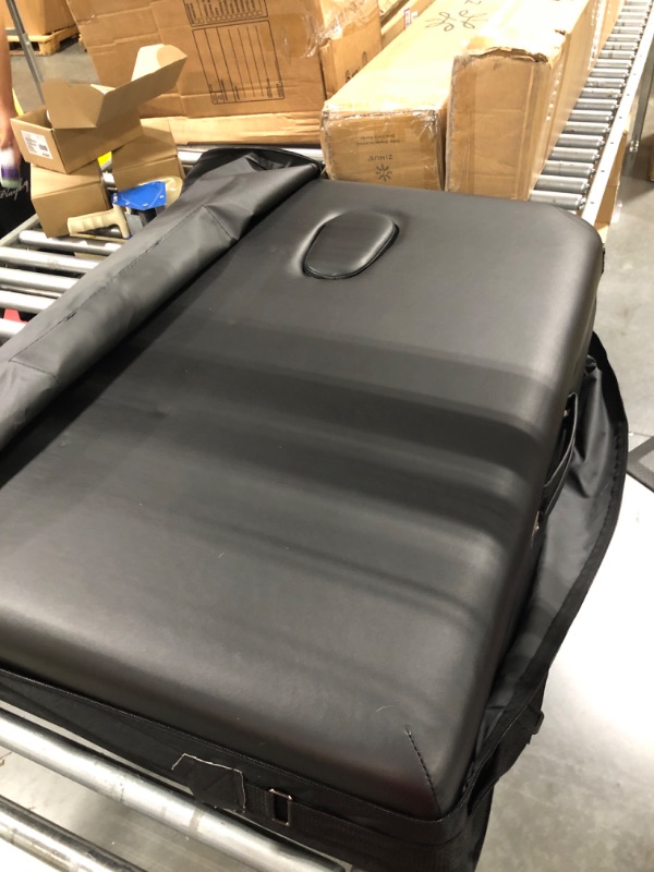 Photo 1 of CLORIS 84" Professional Massage Table Portable 2 Folding Lightweight Facial Solon Spa Tattoo Bed Height Adjustable with Carrying Bag & Aluminium Leg Hold Up to 1100LBS
