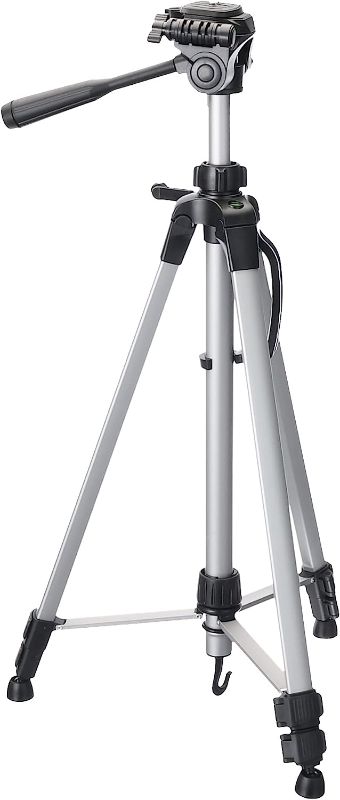 Photo 1 of Amazon Basics 60-Inch Lightweight Tripod With Bag, Black 