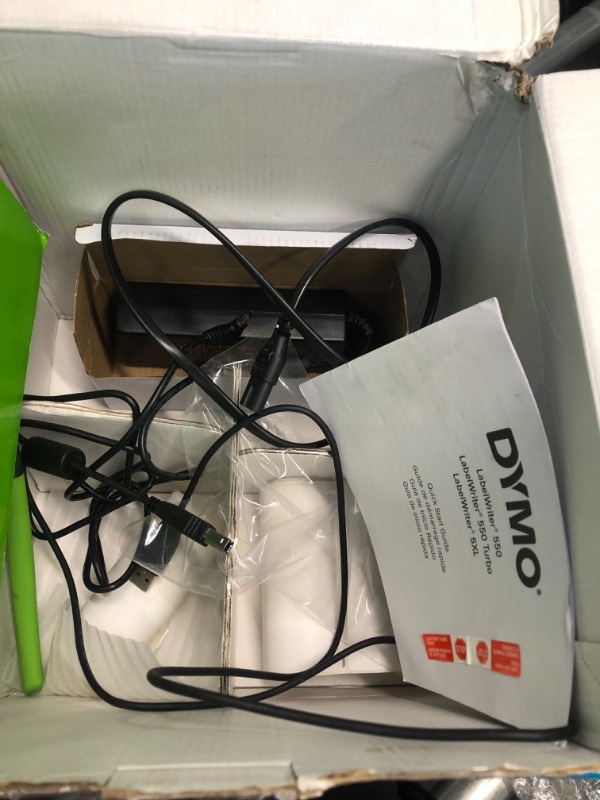 Photo 1 of DYMO LabelWriter 5XL Label Printer, Automatic Label Recognition, Prints Extra-Wide Shipping Labels (UPS, FedEx, USPS) from Amazon, eBay, Etsy, Poshmark, and More, Perfect for eCommerce Sellers LabelWriter 5XL Thermal Label Printers