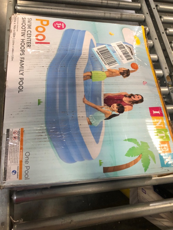 Photo 2 of Intex Shootin' Hoops Swim Center Family Pool, for Ages 3+, Multicolor