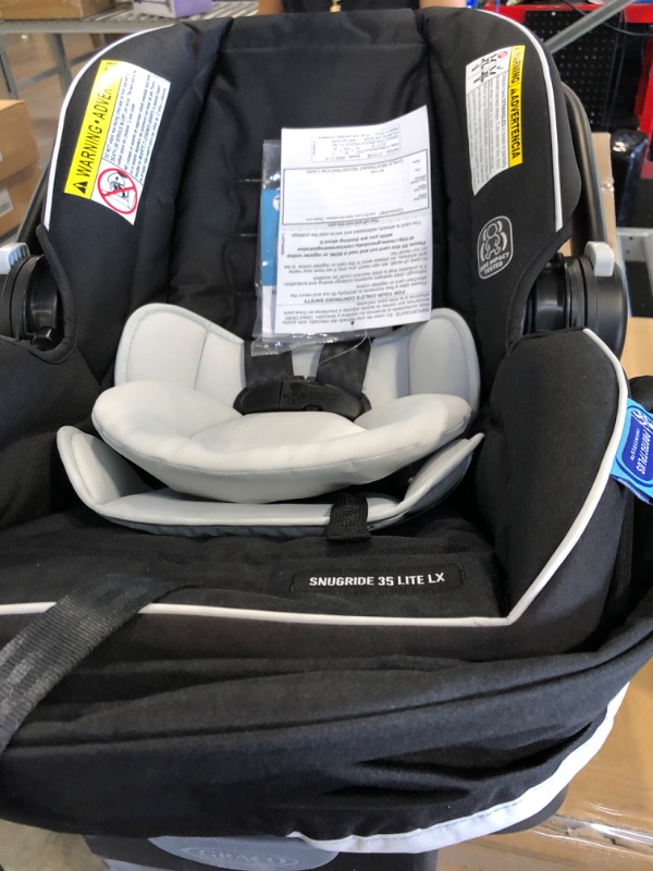 Photo 5 of Graco SnugRide 35 Lite LX Infant Car Seat, Studio SnugRide 1 Count (Pack of 1) Studio