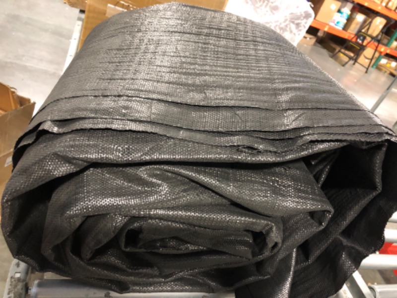 Photo 5 of  Commercial Grade Woven Geotextile, Driveway Fabric Underlayment and Weed Barrier  (50 x 12.5 Feet)