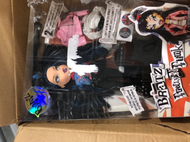 Photo 1 of Bratz Pretty ‘N’ Punk Jade Fashion Doll with 2 Outfits and Suitcase, Collectors Ages 6 7 8 9 10+