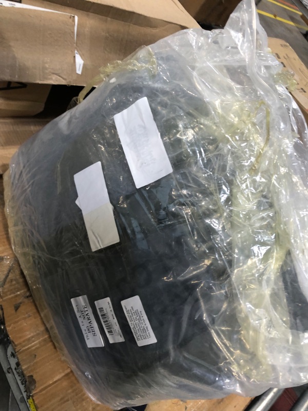 Photo 1 of 12 Pack 40 Gallon Grow Bags Thickened Nonwoven Fabric Pots Round Plant Fabric Pots with Handles Black Vegetable Grow Nursery Pots for Nursery Garden and Planting Growing