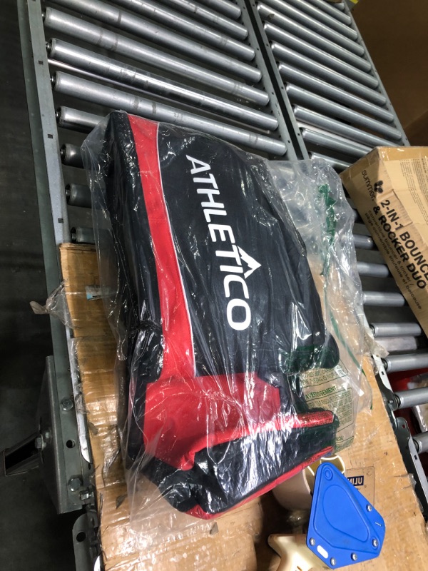 Photo 1 of Athletico Mogul Padded Ski Bag - Fully Padded Single Ski Travel Bag Red 185cm