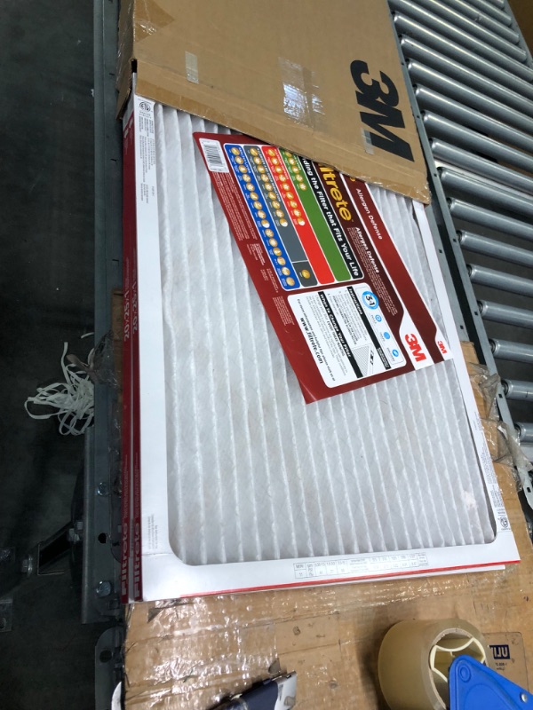 Photo 1 of 3M Filtrete Allergen Defense Filter AD03-2PK-6E-NA, MPR 1000, 20 in x