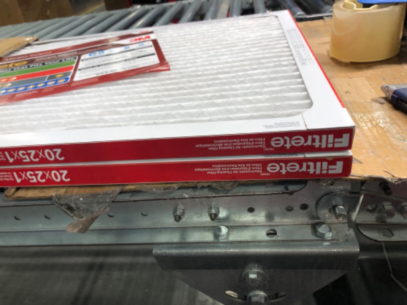 Photo 1 of 3M Filtrete Allergen Defense Filter AD03-2PK-6E-NA, MPR 1000, 20 in x