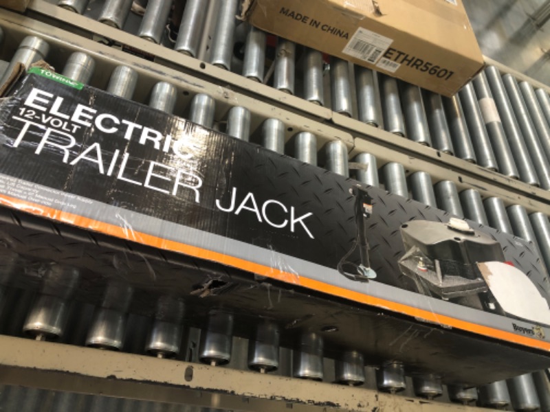 Photo 1 of Buyers Products 0093500 3,500 lb. 12 Volt Electric Jack,Medium,Black