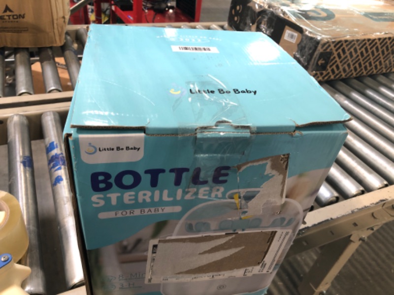 Photo 1 of Bottle Sterilizer, Little Bo Baby Bottle Electric Steam Sterilizer, Steam Sterilization for Baby Bottles, Highest Capacity, Any Brand Universal Fit