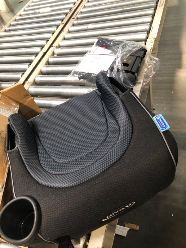 Photo 1 of Graco® TurboBooster® LX Backless Booster with Affix Latch | Backless Booster Seat for Big Kids Transitioning to Vehicle Seat Belt, Rio