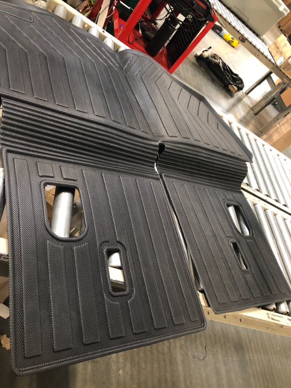 Photo 3 of Mixsuper Custom Fit Cargo Liner for 2022-2024 Acura MDX Behind The 2nd Row Seats, All Weather Rear Cargo Mat Trunk Liners Tray Black