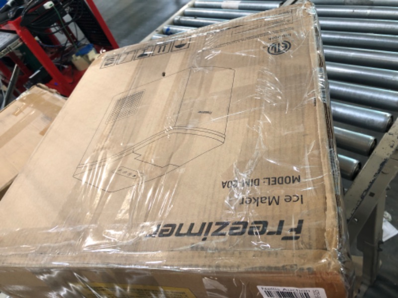 Photo 1 of Freezimer Nugget Ice Maker Countertop WiFi Integrated | Portable Sonic Ice Machine for Home | Soft Pebble Ice Makers Self Cleaning | Chewable Pellet Ice Cube Maker | 40lbs/24h Ink Black