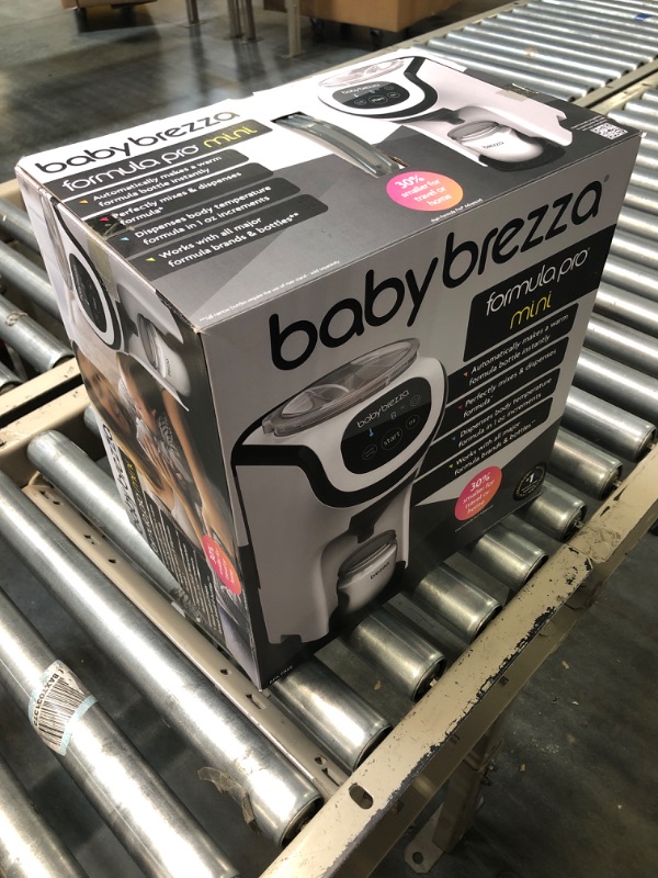 Photo 2 of Baby Brezza Formula Pro Mini Baby Formula Maker – Small Baby Formula Mixer Machine Fits Small Spaces and is Portable for Travel– Bottle Makers Makes The Perfect Bottle for Your Infant On The Go

