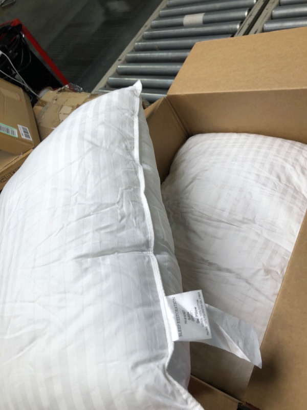 Photo 1 of 2 white pillows 