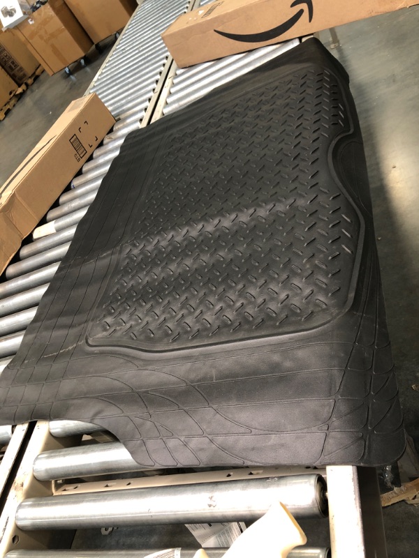 Photo 3 of FH Group F16401BLACK ClimaProof™ for all weather protection Universal Fit Premium Quality Trimmable Black Automotive Cargo Mat/Trunk Liner fits most Cars, SUVs, and Trucks