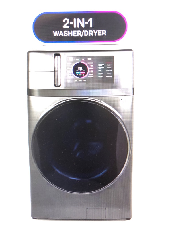 Photo 1 of GE 4.8 cu. ft. UltraFast Combo Washer & Dryer with Ventless Heat Pump Technology in Carbon Graphite
