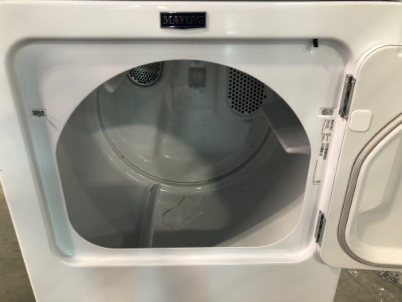 Photo 3 of Maytag 7.0 cu. ft. Vented Electric Dryer in White