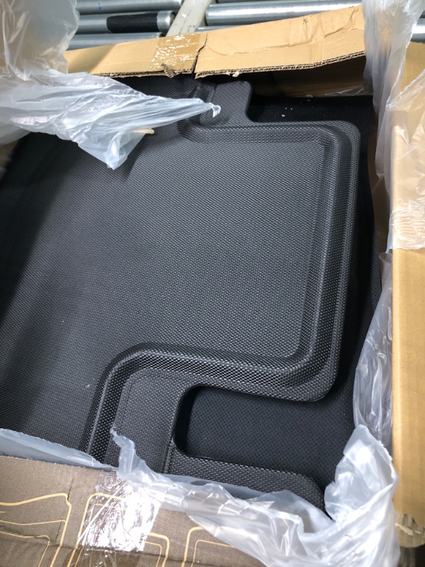 Photo 3 of TAPTES 2023 2022 2021 Full Set Floor Mats Front Trunk Mats for Tesla Model 3 2021 2022 2023, Premium All Weather Anti-Slip Waterproof Floor Liners Cargo Rear Trunk Mat Interior Accessories (Set of 6)