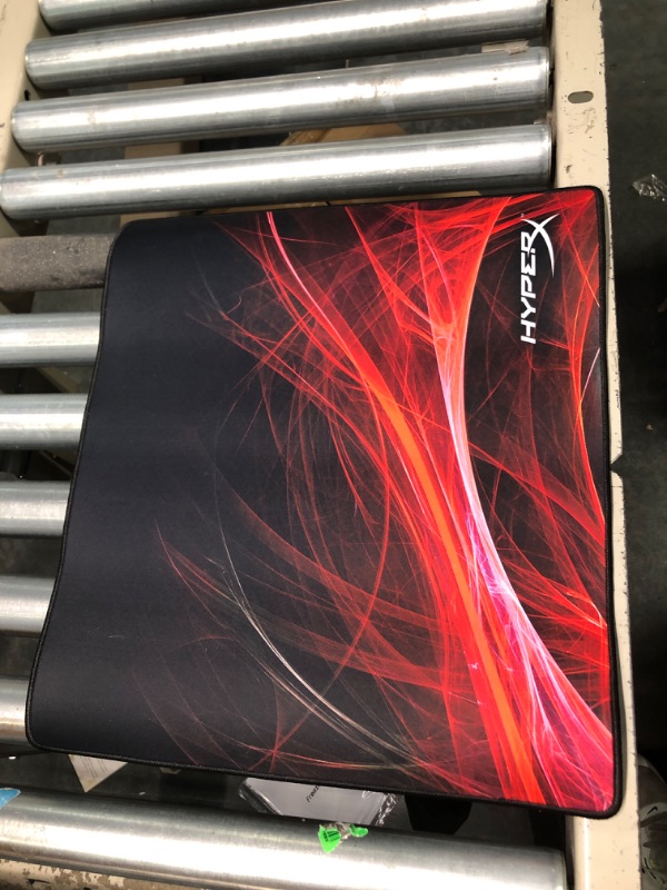 Photo 3 of HyperX FURY S Speed Edition - Pro Gaming Mouse Pad, Cloth Surface Optimized for Speed, Stitched Anti-Fray Edges, Large 450x400x4mm Speed Large