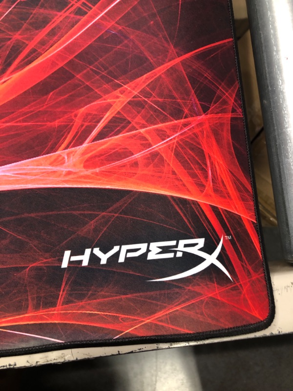 Photo 4 of HyperX FURY S Speed Edition - Pro Gaming Mouse Pad, Cloth Surface Optimized for Speed, Stitched Anti-Fray Edges, Large 450x400x4mm Speed Large