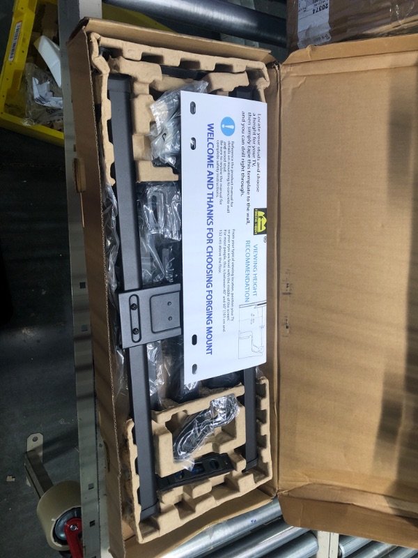 Photo 1 of Full Motion TV Wall Mount with Extra Long Extension for 42 in. to 80 in. Screen Sizes