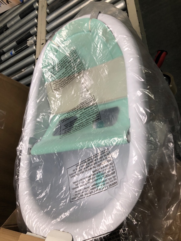 Photo 1 of 4-in-1 Grow-with-Me Bath Tub by Frida Baby Transforms Infant Bathtub to Toddler Bath Seat with Backrest for Assisted Sitting in Tub