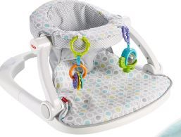 Photo 1 of Fisher-Price Portable Baby Chair Sit-Me-Up Floor Seat, Honeydew Drop 