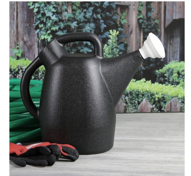 Photo 1 of 2-Gallon Tru-Stream Outdoor and Indoor 100% Recycled Plastic Watering Can, Removable Nozzle