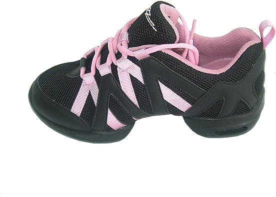 Photo 1 of Skazz by Sansha Women's Dance Studio Exercise Sneakers Mesh Pu Split-Sole Padd