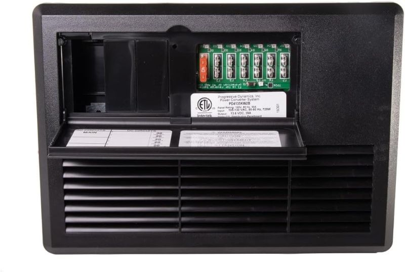 Photo 1 of Progressive Dynamics 318.4135 PD4135KV Inteli-Power 4100 Series Converter , Black