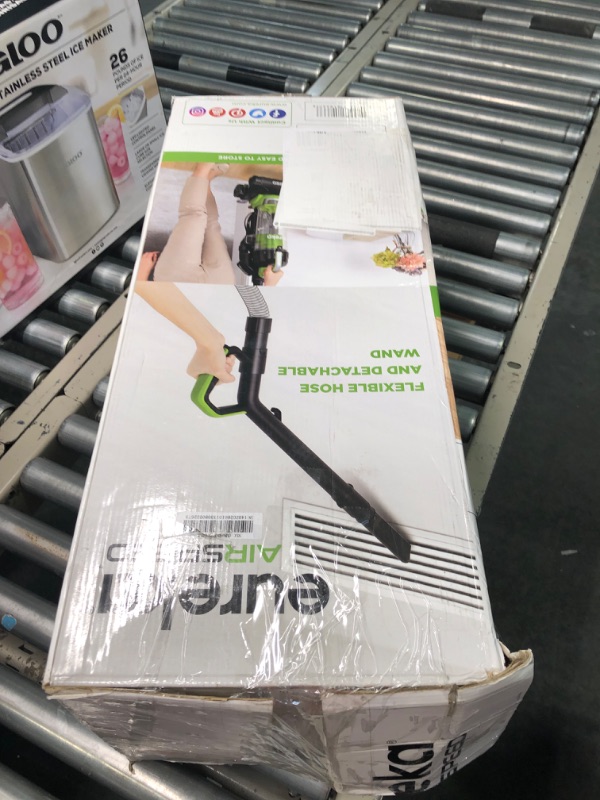 Photo 1 of Amazon Basics Upright Bagless Lightweight Vacuum Cleaner, White