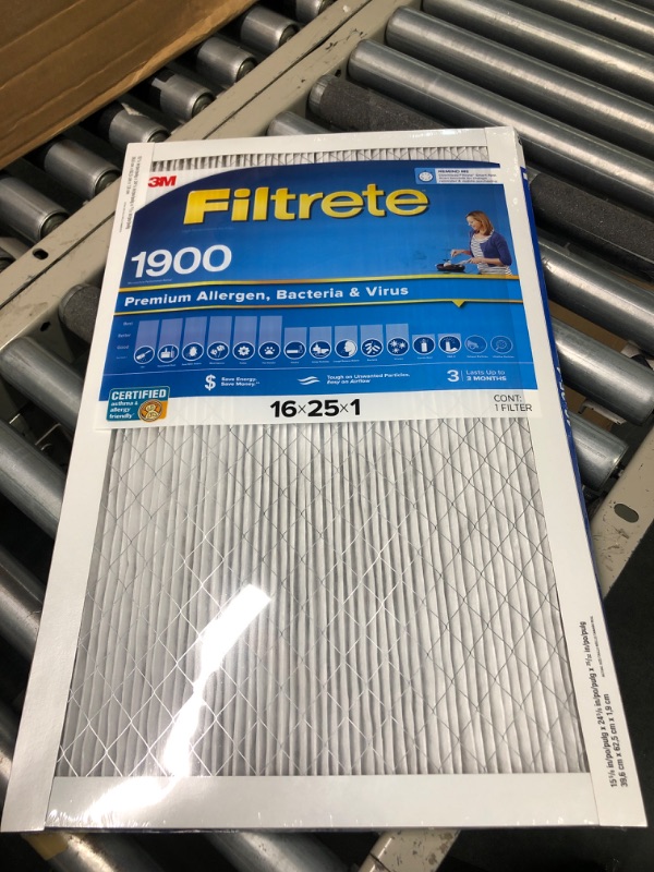 Photo 2 of 16x25x1, Ultimate Allergen Furnace Filter Air Filter, MERV 11, by 3m