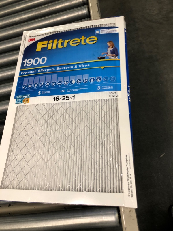 Photo 2 of 16x25x1, Ultimate Allergen Furnace Filter Air Filter, MERV 11, by 3m